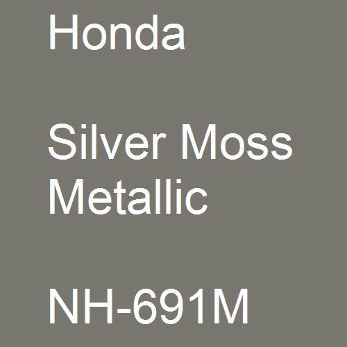 Honda, Silver Moss Metallic, NH-691M.